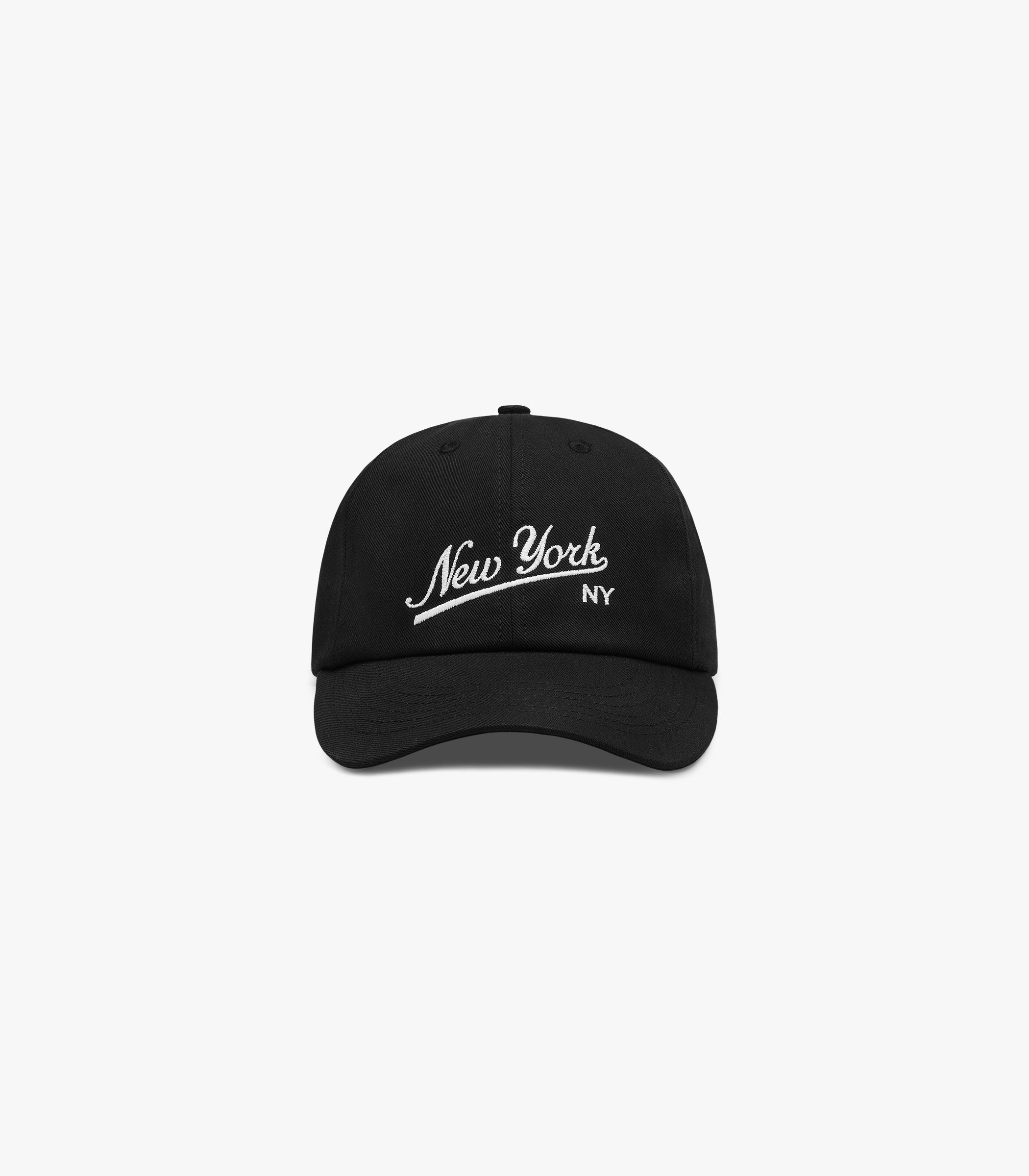 Big League Twill Cotton Cap in Black
