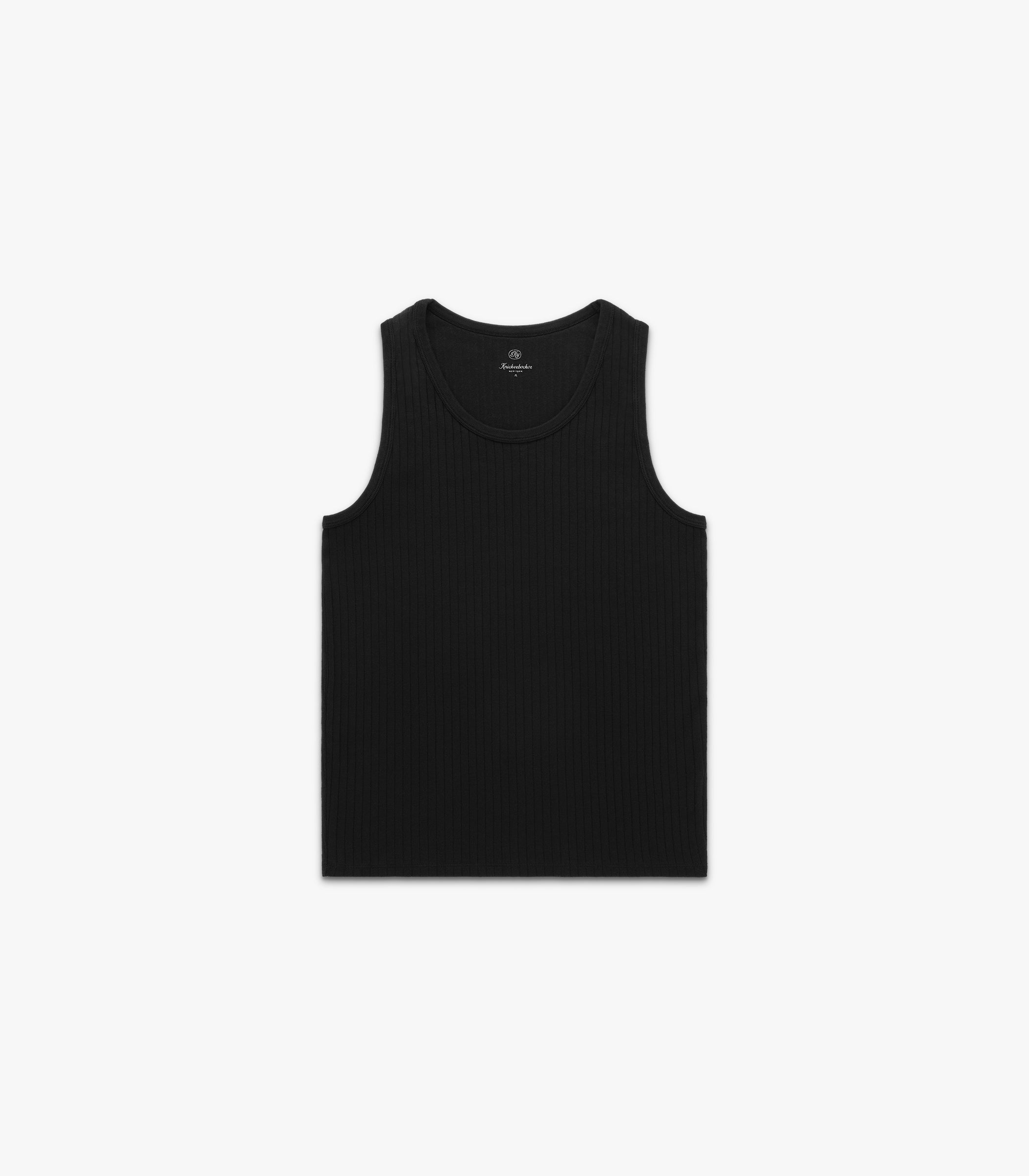 Rib Tank in Black